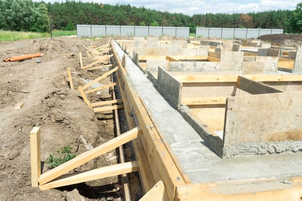 Footer Installation in Sherman