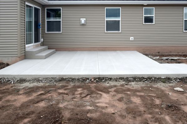 Cement Pad Installation in Sherman