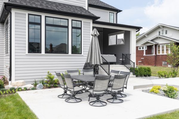 Patio Cement Pouring in Sherman