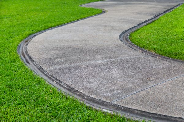 Concrete Sidewalk Construction in Sherman