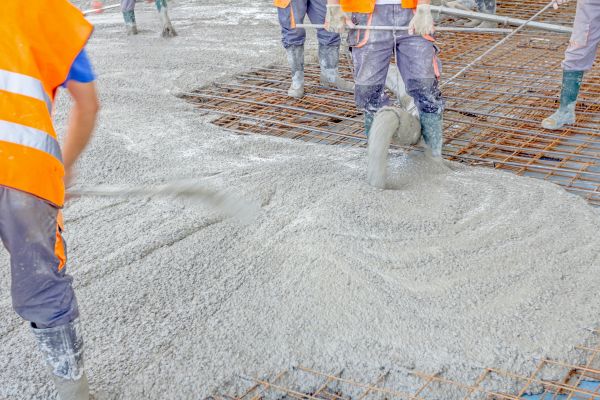 Cement Slab Pouring in Sherman