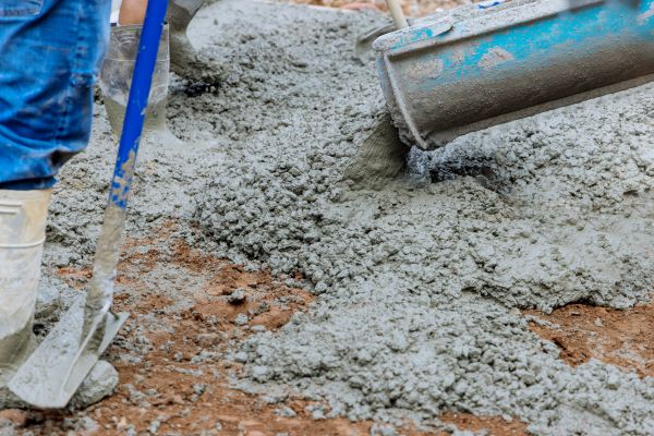 Barn Concrete Pouring in Sherman
