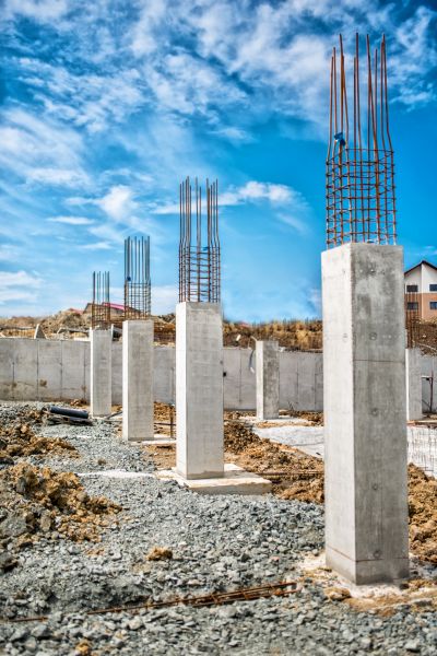 Concrete Footer Pouring in Sherman