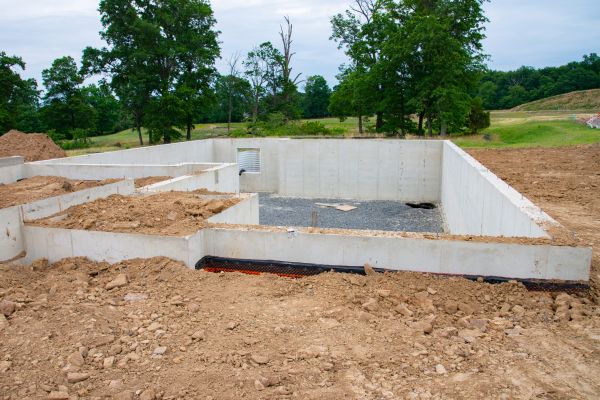 Basement Foundation Pouring in Sherman