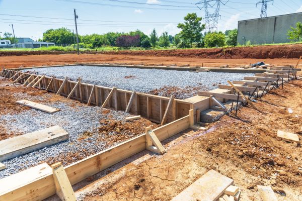 Commercial Slab Construction in Sherman