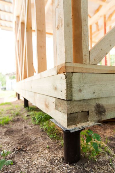 Barn Footing Installation in Sherman