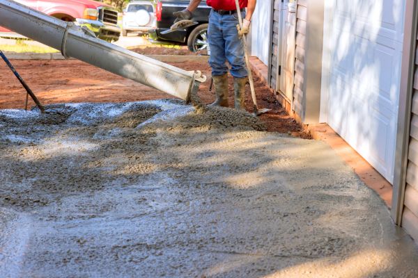 Driveway Slab Laying in Sherman