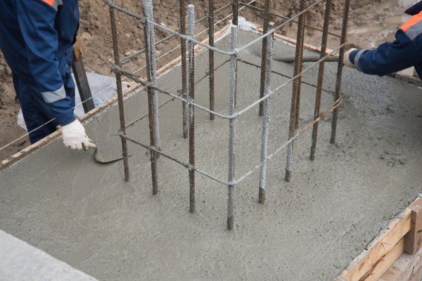 Foundation Pad Construction in Sherman