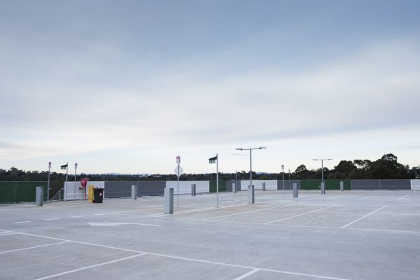 Concrete Parking Lot Paving in Sherman