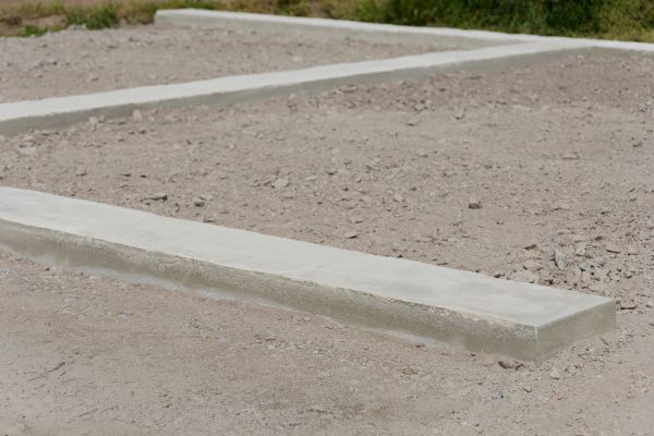 Garage Footing Installation in Sherman