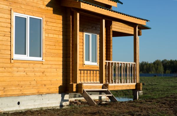 Cabin Footing Construction in Sherman