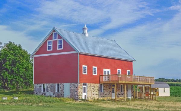 Barn Foundation Pouring in Sherman