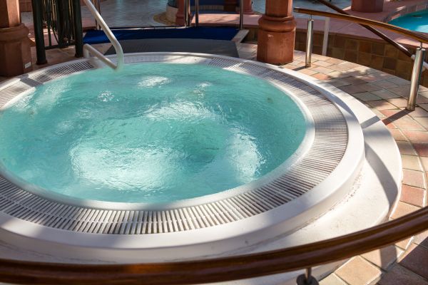 Hot Tub Patio Construction in Sherman